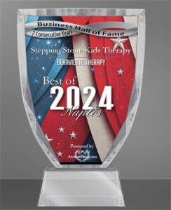 Business Hall Of Fame 2024 Stepping Stone Kids Therapy - Winner Seven years in a row.